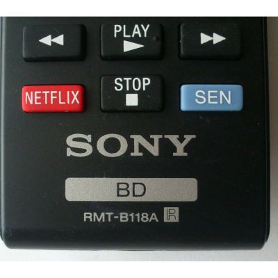 CONTROL REMOTO ORIGINAL SONY PARA REPRODUCTORES BLU-RAY/DVD / NUMERO DE PARTE RMT-B118A / P08131-4 / MODELO BDP-S185 / BDP-BX18 / BDP-BX38 / BDP-BX39 / BDP-BX58 / BDP-BX59 / BDP-110 / BDP-BX310 / BDP-BX510 / BD--S390 / BDP-S590 - Imagen 2